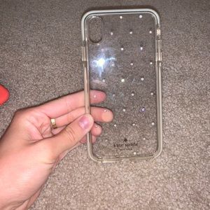 iPhone XS Max kate spade gem case